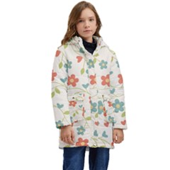 Abstract-1 Kids  Hooded Longline Puffer Jacket