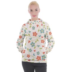 Abstract-1 Women s Hooded Pullover