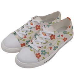 Abstract-1 Men s Low Top Canvas Sneakers