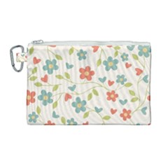 Abstract-1 Canvas Cosmetic Bag (Large)