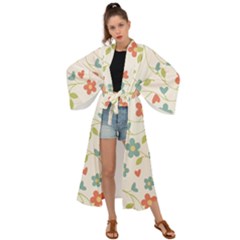 Abstract-1 Maxi Kimono