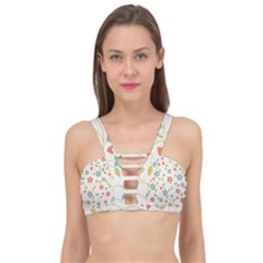 Abstract-1 Cage Up Bikini Top