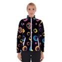 Abstract-2 Women s Bomber Jacket View1