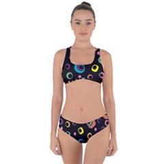 Abstract-2 Criss Cross Bikini Set by nateshop