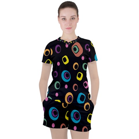 Abstract-2 Women s T-shirt And Shorts Set by nateshop