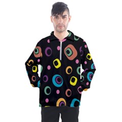 Abstract-2 Men s Half Zip Pullover by nateshop