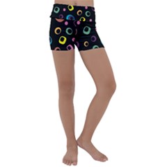 Abstract-2 Kids  Lightweight Velour Yoga Shorts by nateshop