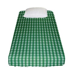 Green -1 Fitted Sheet (single Size) by nateshop