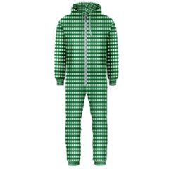 Green -1 Hooded Jumpsuit (men) by nateshop