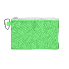 Green-2 Canvas Cosmetic Bag (medium) by nateshop