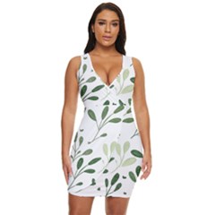 Sheets-7 Draped Bodycon Dress by nateshop