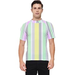 Stripes-2 Men s Short Sleeve Rash Guard by nateshop