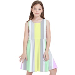 Stripes-2 Kids  Skater Dress by nateshop