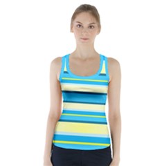 Stripes-3 Racer Back Sports Top by nateshop