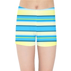 Stripes-3 Kids  Sports Shorts by nateshop