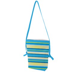 Stripes-3 Folding Shoulder Bag by nateshop