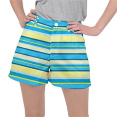 Stripes-3 Women s Ripstop Shorts