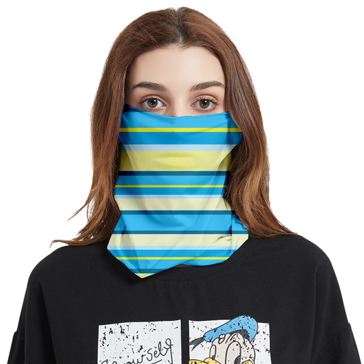 Stripes-3 Face Covering Bandana (Two Sides)