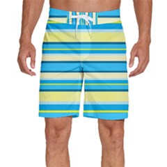 Stripes-3 Men s Beach Shorts