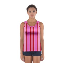 Stripes-4 Sport Tank Top 