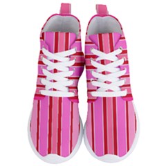 Stripes-4 Women s Lightweight High Top Sneakers