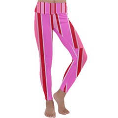 Stripes-4 Kids  Lightweight Velour Classic Yoga Leggings by nateshop