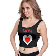 Mom And Dad, Father, Feeling, I Love You, Love Crop Top by nateshop