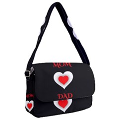 Mom And Dad, Father, Feeling, I Love You, Love Courier Bag by nateshop