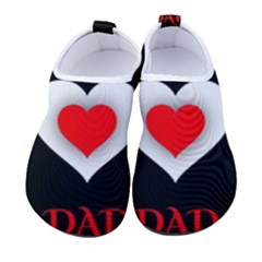 Mom And Dad, Father, Feeling, I Love You, Love Men s Sock-style Water Shoes by nateshop