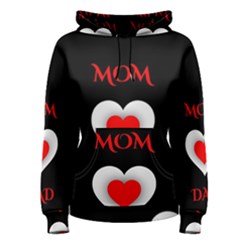 Mom And Dad, Father, Feeling, I Love You, Love Women s Pullover Hoodie by nateshop