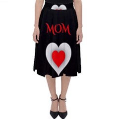 Mom And Dad, Father, Feeling, I Love You, Love Classic Midi Skirt by nateshop