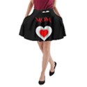 Mom And Dad, Father, Feeling, I Love You, Love A-Line Pocket Skirt View1
