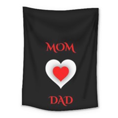Mom And Dad, Father, Feeling, I Love You, Love Medium Tapestry by nateshop