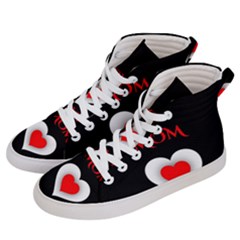 Mom And Dad, Father, Feeling, I Love You, Love Men s Hi-top Skate Sneakers by nateshop