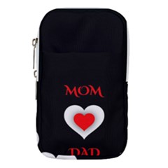 Mom And Dad, Father, Feeling, I Love You, Love Waist Pouch (small) by nateshop