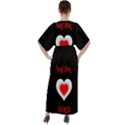 Mom And Dad, Father, Feeling, I Love You, Love V-Neck Boho Style Maxi Dress View2