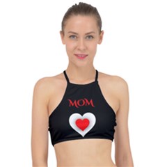 Mom And Dad, Father, Feeling, I Love You, Love Halter Bikini Top by nateshop