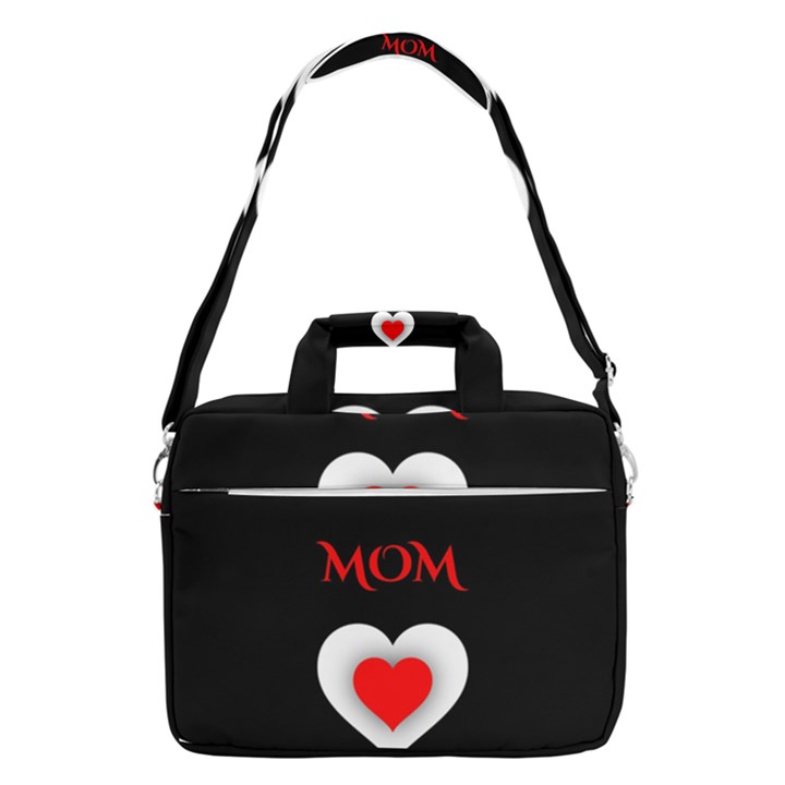 Mom And Dad, Father, Feeling, I Love You, Love MacBook Pro 16  Shoulder Laptop Bag