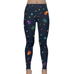 Abstract Minimalism Digital Art, Classic Yoga Leggings by nateshop