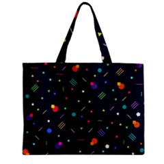 Abstract Minimalism Digital Art, Zipper Mini Tote Bag by nateshop