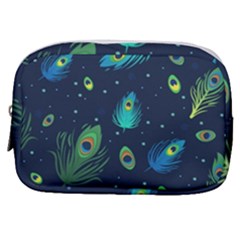Feather, Bird, Pattern, Make Up Pouch (small) by nateshop