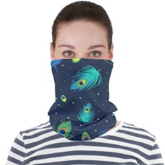 Feather, Bird, Pattern, Face Seamless Bandana (adult)