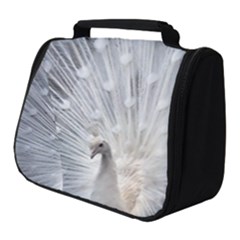 White Feathers, Animal, Bird, Feather, Peacock Full Print Travel Pouch (small) by nateshop