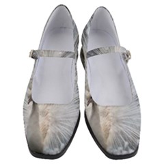 White Feathers, Animal, Bird, Feather, Peacock Women s Mary Jane Shoes by nateshop