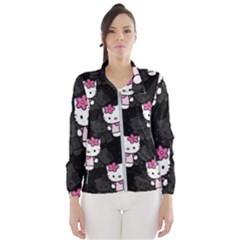 Hello Kitty, Pattern, Supreme Women s Windbreaker by nateshop