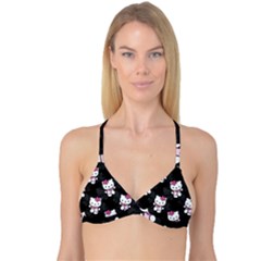 Hello Kitty, Pattern, Supreme Reversible Tri Bikini Top by nateshop