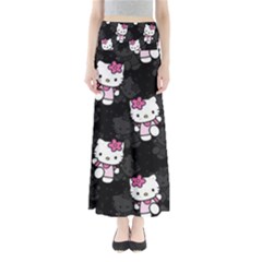 Hello Kitty, Pattern, Supreme Full Length Maxi Skirt by nateshop