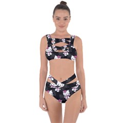 Hello Kitty, Pattern, Supreme Bandaged Up Bikini Set  by nateshop