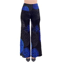 Berry, One,berry Blue Black So Vintage Palazzo Pants by nateshop