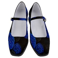 Berry, One,berry Blue Black Women s Mary Jane Shoes by nateshop